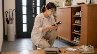 懐中電灯の保管場所を決めよう
